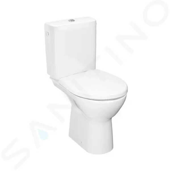 JIKA - Lyra plus WC kombi set s nádržkou, vodorovný odpad, Rimless, bílá H8273860002801