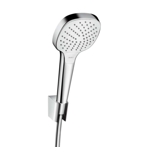 HANSGROHE - Croma Select E Set sprchové hlavice, držáku a hadice 1,60 m, bílá/chrom 26413400