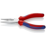 Knipex 38 91 200 pro elektroniku a jemnou mechaniku ploché jehlové kleště 45° zahnuté vanadová elektrikářská ocel 200 mm