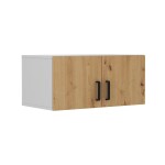 Horní nástavná skříňka 2F Malta 112 Barva korpusu: Dub artisan + šedá
