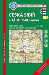 Česká Sibiř a Táborsko sever 1:50 000/KČT 41 Turistická mapa