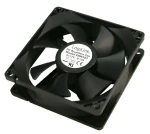 LogiLink Ventilátor 80x80 mm černý / Ventilátor / 2500 RPM / 32,6 dB / 4-pin (FAN101)