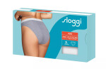 Dámské kalhotky 24/7 100 Tai 3P - WHITE - bílé 0003 - SLOGGI WHITE 40
