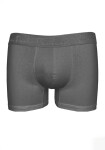 Pánské boxerky John Frank JFBMOD10 Tm. šedá XL
