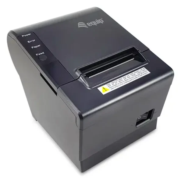Equip Termotiskárna 58mm černá / Pokladní tiskárna / USB / LAN / řezačka / 203 dpi (351001)