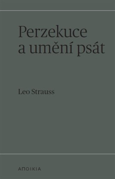 Perzekuce umění psát