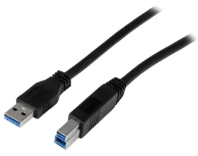 StarTech USB-A - USB-B černá / USB kabel / USB 3.0 / 5 Gbit/s / 2 m (USB3CAB2M)