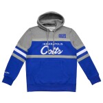 Mitchell & Ness Pánská mikina Indianapolis Colts NFL Head Coach Throwback Football Hoodie Velikost: S