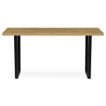 Jídelní stůl 160x80cm, lamino, dub, HT-R5216 OAK