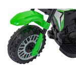Mamido Dětská elektrická motorka Cross Honda CRF 450R zelená