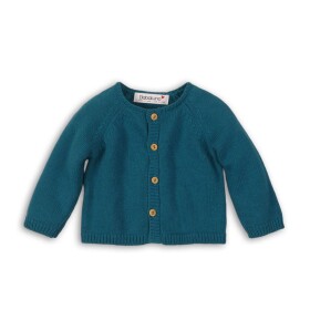 Svetr dívčí celopropínací, Minoti, SQUIRREL 10, modrá - 86/92 | 18-24m