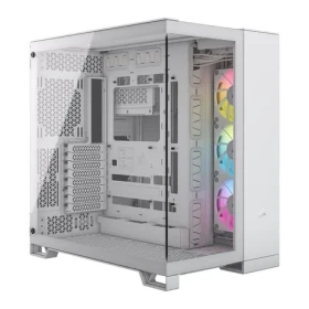 Corsair iCUE 6500X RGB bílá / ATX / 4x USB-A 3.1 / 1x USB-C 3.2 / 3x 120mm / bez zdroje / průhledná bočnice (CC-9011270-WW)