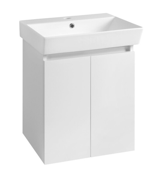 AQUALINE - PANEDA umyvadlová skříňka 45x55x34,2cm, bílá PN245