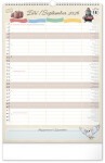 Nástěnný kalendář 2026 NOTIQUE - Rodinný plánovací Harry Potter, 33 x 46 cm