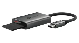TP-Link UA440C šedá / Čtečka karet / USB-C 3.0 / SD microSD UHS-II / 2 sloty (UA440C)