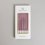 Dortisimo Svíčky Elegant růžové (6 ks)