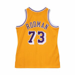 Mitchell & Ness Pánský dres Los Angeles Lakers NBA Dennis Rodman #73 Swingman - Žlutá Velikost: L