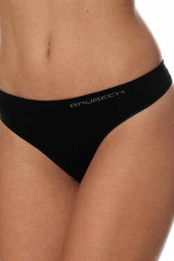 Dámská tanga 00182A black - BRUBECK černá XL