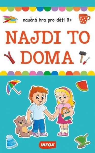 Výukové karty (krabička) - NAJDI TO DOMA - naučná hra pro děti 3+