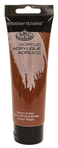 Royal &amp; Langnickel Akrylová barva 120ml BURNT UMBER