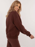 Mikina CLM BL 1280.22 hnědá XL