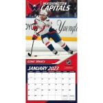 JF Turner Kalendář Washington Capitals 2023 Wall Calendar