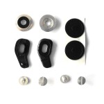 Arai GP-6/SK-6 sada kovových šroubků pro mechaniku plexiskla - Černá