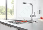 GROHE - Blue Home Dřezová baterie Connected, s chladícím zařízením a filtrací, chrom 31539000