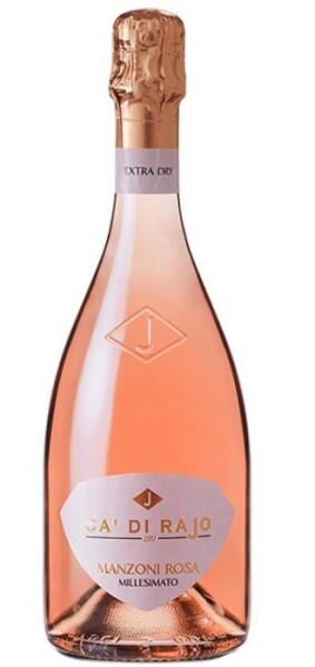 Ca' Di Rajo Manzoni Rosa Extra Dry, 11%, 0,75L (holá lahev)