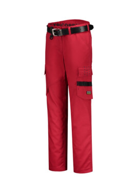 Work Pants Twill Women pracovní kalhoty dámské červená 38