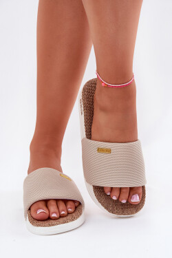 Dámské Pantofle Big Star RR274A102 Béžové 37