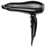 Lafe Sleek Shine Ionic Pro černá / Fén na vlasy / 2200 W / ionizace / difuzér / koncentrátor (LAFSUS47061)