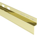 MEXEN - Line-B spádová lišta nástěnná 120 cm levá, zlato 185002120L