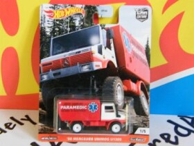 1/23 - ´88 MERCEDES UNIMOG U1300 - Hot Wheels PREMIUM