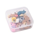 Chlupatá klíčenka Pom pom - příšerka - 1ks