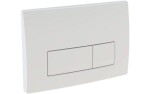 GEBERIT DuofixBasic s bílým tlačítkem DELTA51 + WC CERSANIT INTRO PRO OVAL /VÍROVÉ SPLACH/+ SEDÁTKO 458.103.00.2 51BI IR1