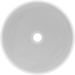 IDEAL STANDARD - i.Life O Umyvadlo na desku, průměr 40 cm, bez přepadu, bílá T573301