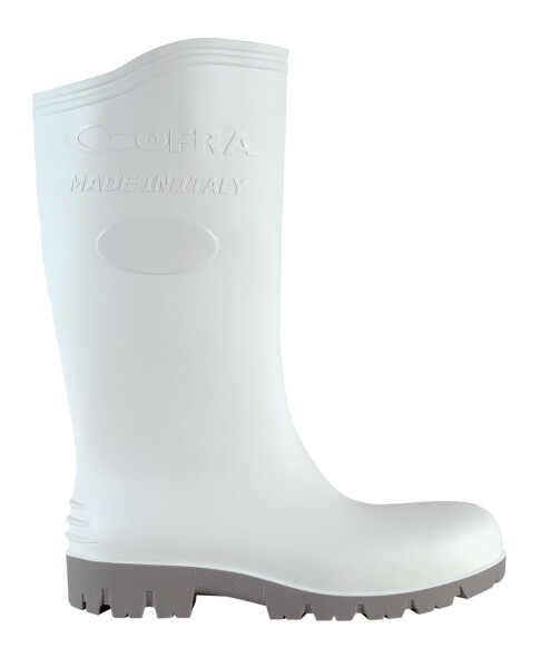 Holínky Cofra ASTEROID WHITE S5 FO SR Velikost boty: 45, Bílá