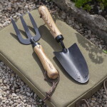 Garden Trading Set ručního zahradního nářadí Horton, přírodní barva, dřevo, kov