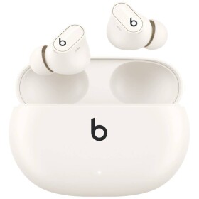 Beats Studio Buds Plus Hi-Fi špuntová sluchátka Bluetooth® stereo krémově bílá Potlačení hluku, Redukce šumu mikrofonu Nabíjecí pouzdro, odolné vůči potu,