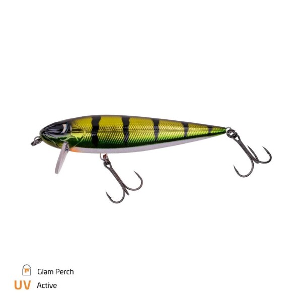 Zeck Wobler Dundee 13,5 cm / 1m SP - Glam Perch,Zeck Wobler Dundee 13,5 cm / 1m SP - Glam Perch