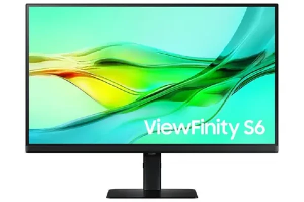 27" Samsung ViewFinity S60UD černá / Monitor / IPS / 2560x1440 / 100Hz / USB-C 90W / HDMI+DP / Ethernet / VESA (LS27D604UAUXEN)