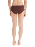 Dámské merino kalhotky ICEBREAKER Wmns Siren Hipkini, Umber velikost: XL