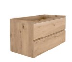 Koupelnová skříňka s dubovou krycí deskou SAT B-Way dub mat BWAY2100OAKDESK BWAY2100OAKDESK