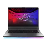 ASUS ROG Strix G18 šedá / Notebook / 18" WQXGA / Intel Core Ultra 9 275HX / 32GB / 1TB SSD / RTX 5060 8GB / W11H (G815LM-NEBULA008W)