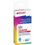 KMP Ink náhradní Epson T0711, T0712, T0713, T0714 kompatibilní kombinované balení černá, azurová, purppurová, žlutá E107