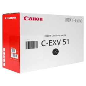 Canon C-EXV51 Bk, černý, 0481C002 - originální toner