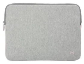Mobilis Skin Memory Foam Sleeve 12,5-14" šedo-růžová / Pouzdro na notebook / Paměťová pěna / MacBook Air, MacBook Pro (049015)