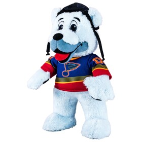 Bleacher Creatures Plyšový maskot St. Louis Blues NHL Louie #00 Plush Figure Retro