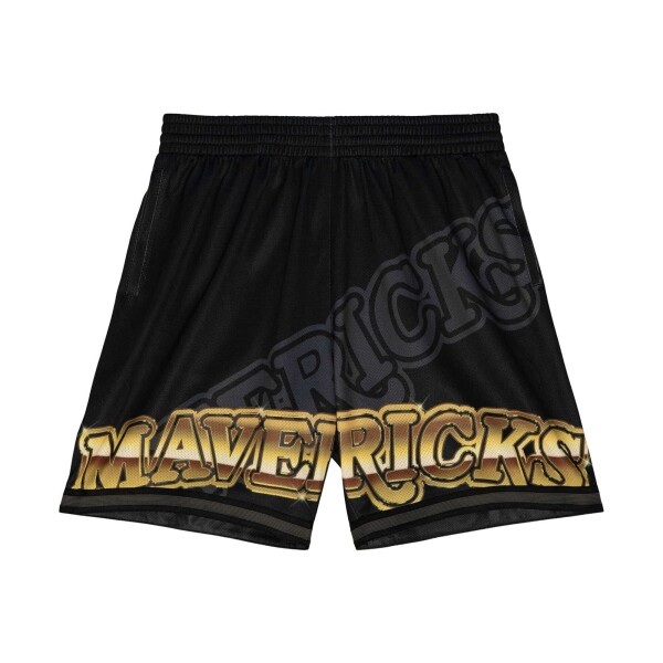 Mitchell & Ness Pánské kraťasy Dallas Mavericks NBA Big Face 4.0 Shorts Velikost: 2XL